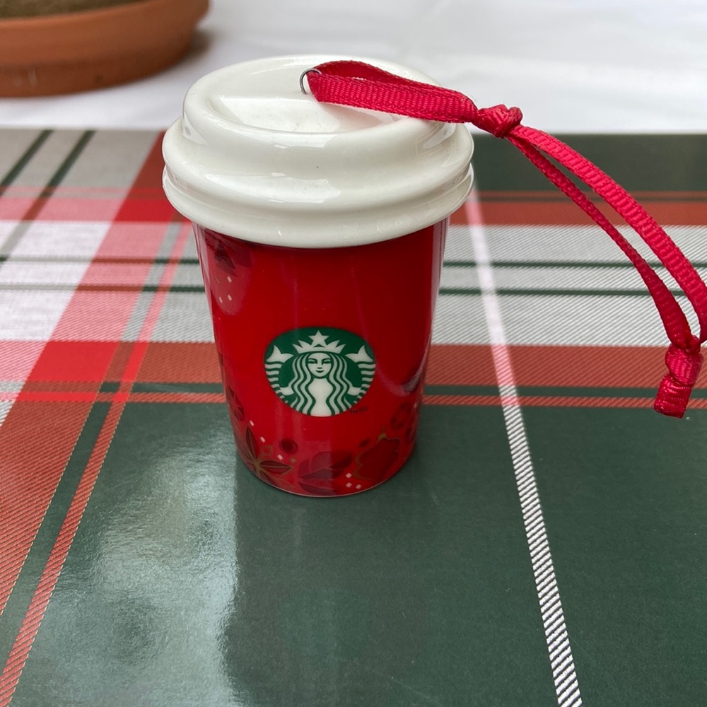 2013 Starbucks Ceramic Ornament